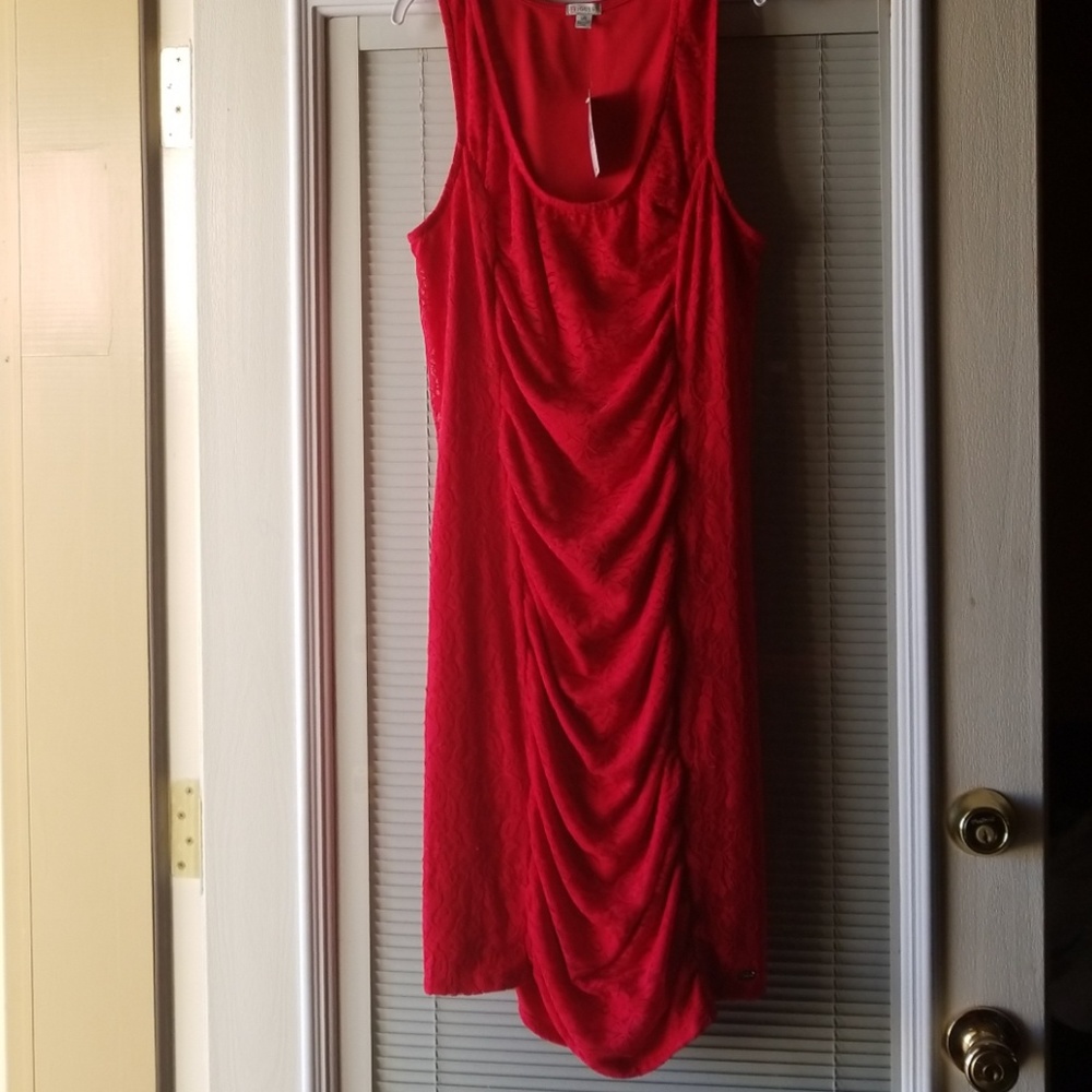 Sexy red Guess dress